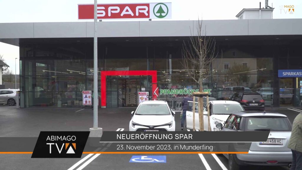 Spar Munderfing Eröffnung am 23. November 2023