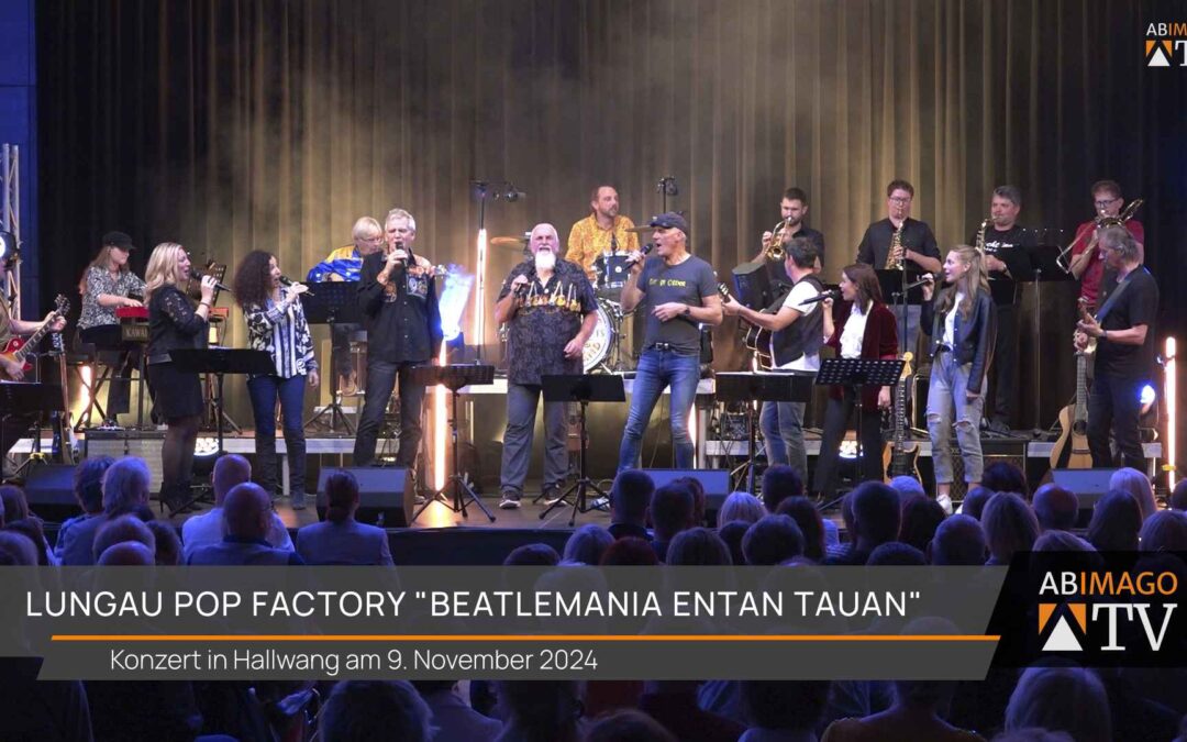 Lungau Pop Factory Konzert „Beatlemania entan Tauan“