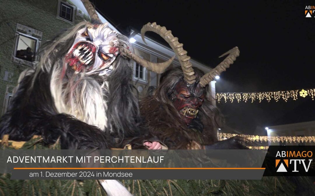 Adventmarkt mit Perchtenlauf Mondsee 2024