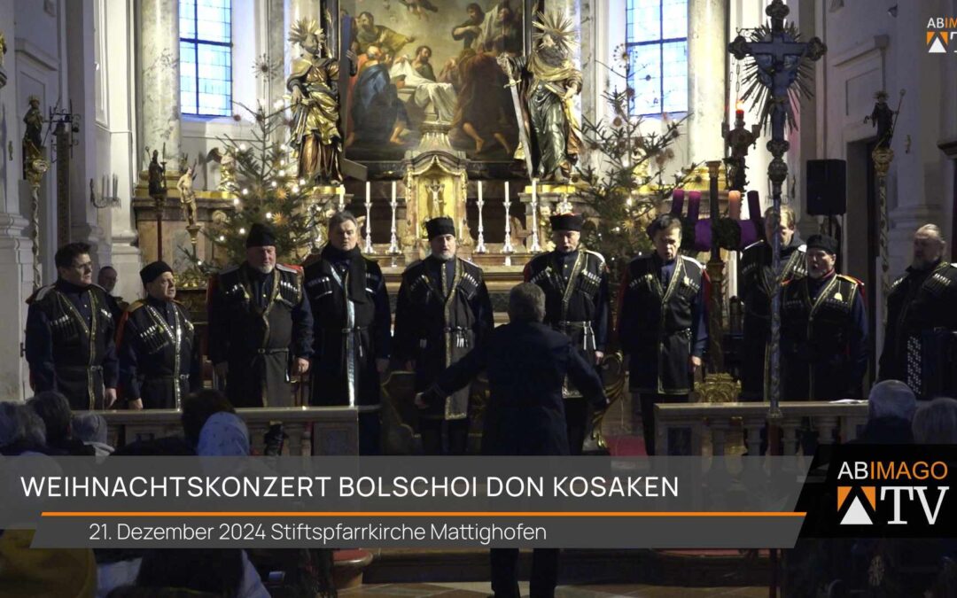 Weihnachtskonzert Bolschoi Don Kosaken Mattighofen 2024