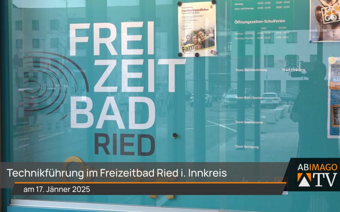 Technikführung im Freizeitbad Ried im Innkreis