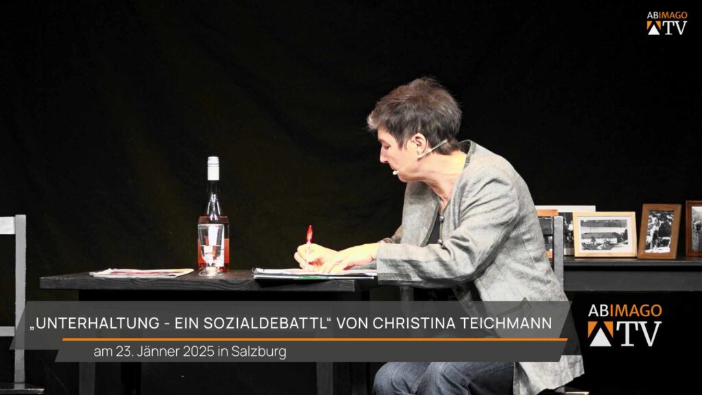 "Unterhaltung -ein Sozialdebattl" von Christine Teichmann